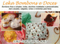 LEKA BOMBONS E DOCES